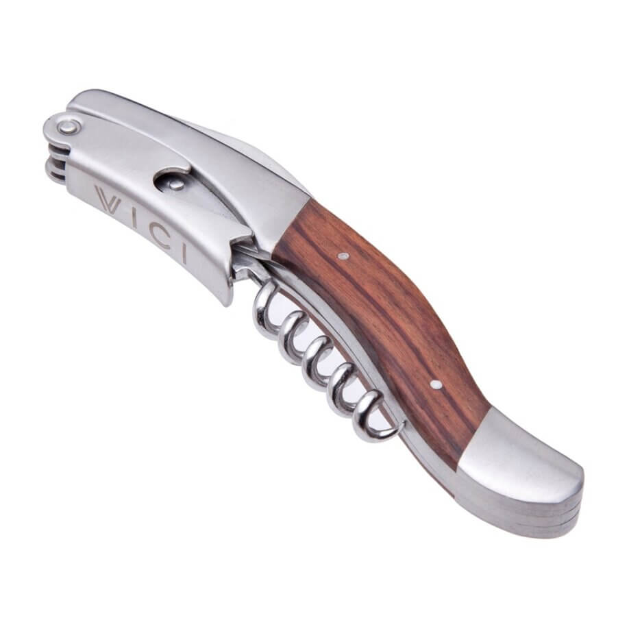 Custom Logo printed on handle of Michelangel Corkscrew