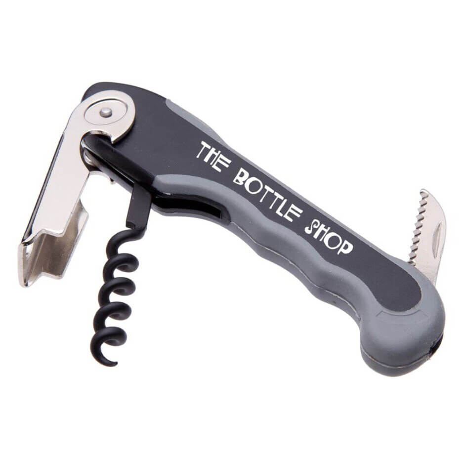 Custom printed Crescendo Waiter's Corkscrew with logo on handle